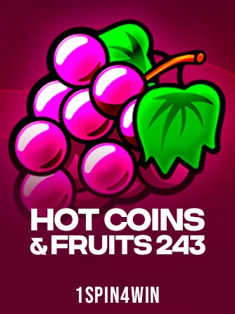 Play Hot Coins & Fruits 243 Slot by 1spin4win