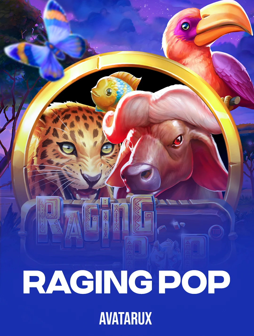 Juega a la tragamonedas Raging Pop de AvatarUX