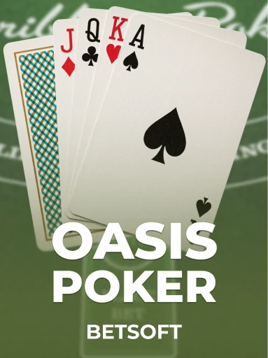 Play Oasis Poker Slot by Betsoft