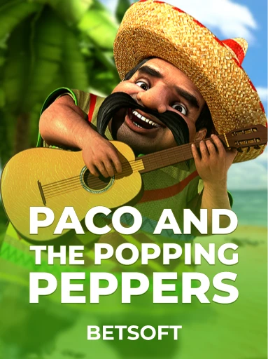 العب Paco and the Popping Peppers الفتحة بواسطة Betsoft