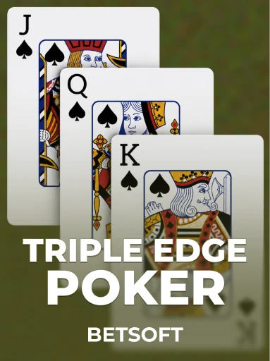Play Triple Edge Poker Slot by Betsoft