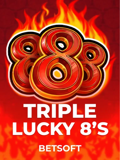 العب Triple Lucky 8’s الفتحة بواسطة Betsoft