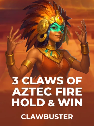 Jogue o Slot 3 Claws of Aztec Fire: Hold & Win por Clawbuster