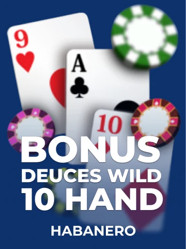 Play Bonus Deuces Wild 10 Hand Slot by Habanero