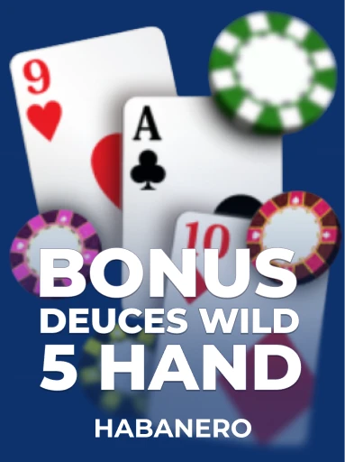 Play Bonus Deuces Wild 5 Hand Slot by Habanero