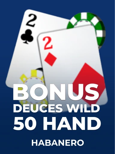 Jogue o Slot Bonus Deuces Wild 50 Hand por Habanero