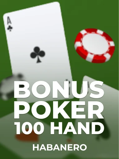 Play Bonus Poker 100 Hand Slot by Habanero