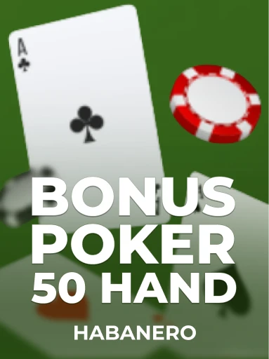Play Bonus Poker 50 Hand Slot by Habanero