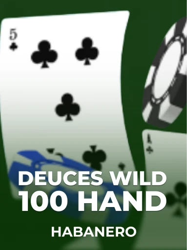 Play Deuces Wild 100 Hand Slot by Habanero