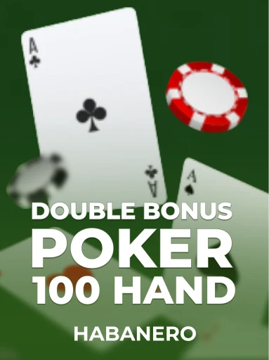 Play Double Bonus Poker 100 Hand Slot by Habanero