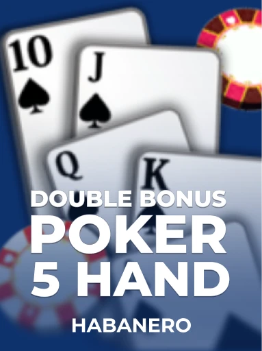 Play Double Bonus Poker 5 Hand Slot by Habanero