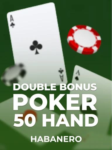 Play Double Bonus Poker 50 Hand Slot by Habanero
