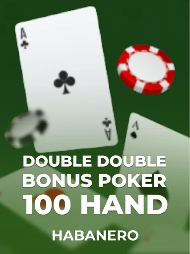 Play Double Double Bonus Poker 100 Hand Slot by Habanero