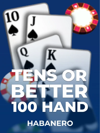 Play Tens Or Better 100 Hand Slot by Habanero