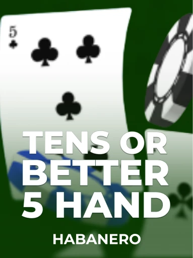 Play Tens Or Better 5 Hand Slot by Habanero