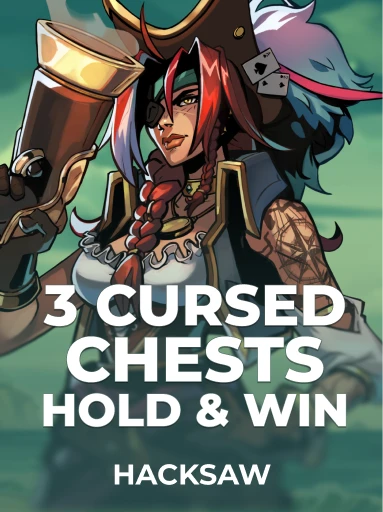 Play 3 Cursed Chests: Hold & Win Slot by Hacksaw Gaming