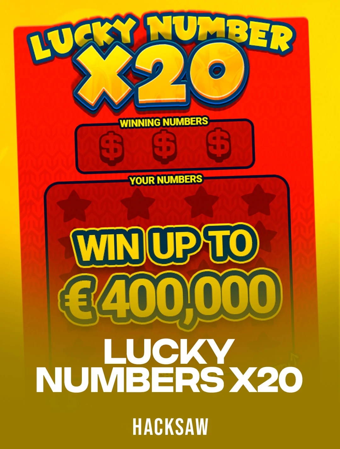 Play Lucky Numbers x20 Slot by Hacksaw