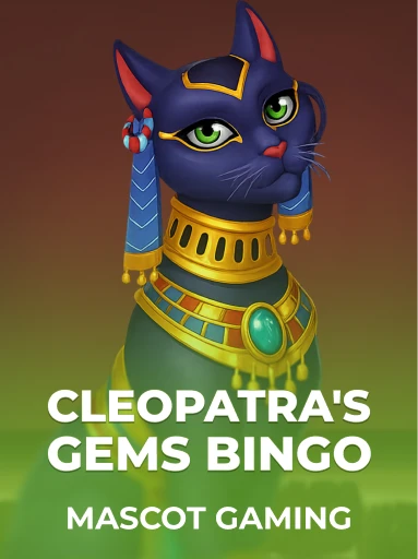 Play Cleopatra's Gems Bingo Slot by Mascot Gaming