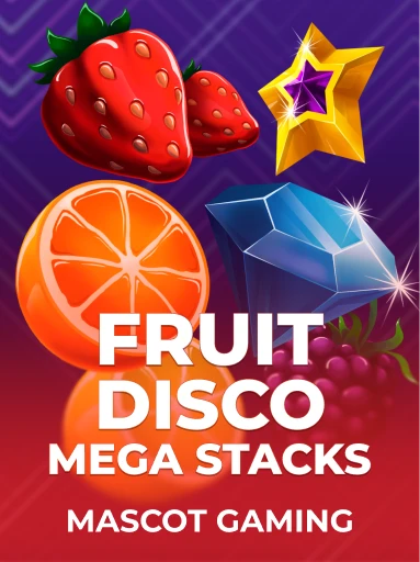 Play Fruit Disco: MEGA STACKS Slot by Mascot Gaming
