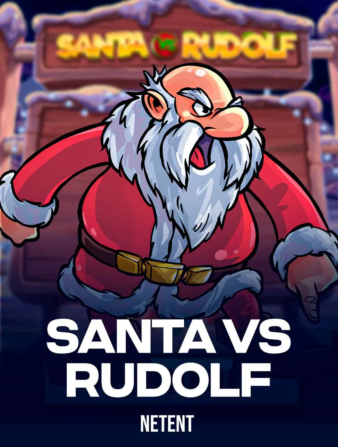 Jouez à la machine à sous Santa vs Rudolf de NetEnt