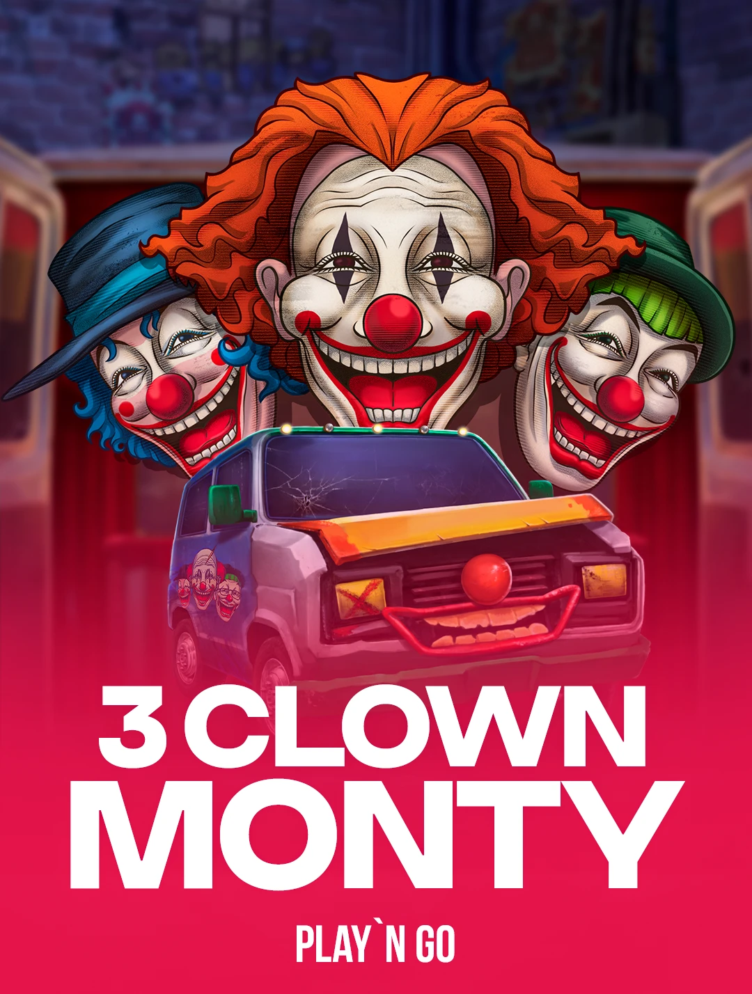 Play 3 Clown Monty Slot by Play'n Go