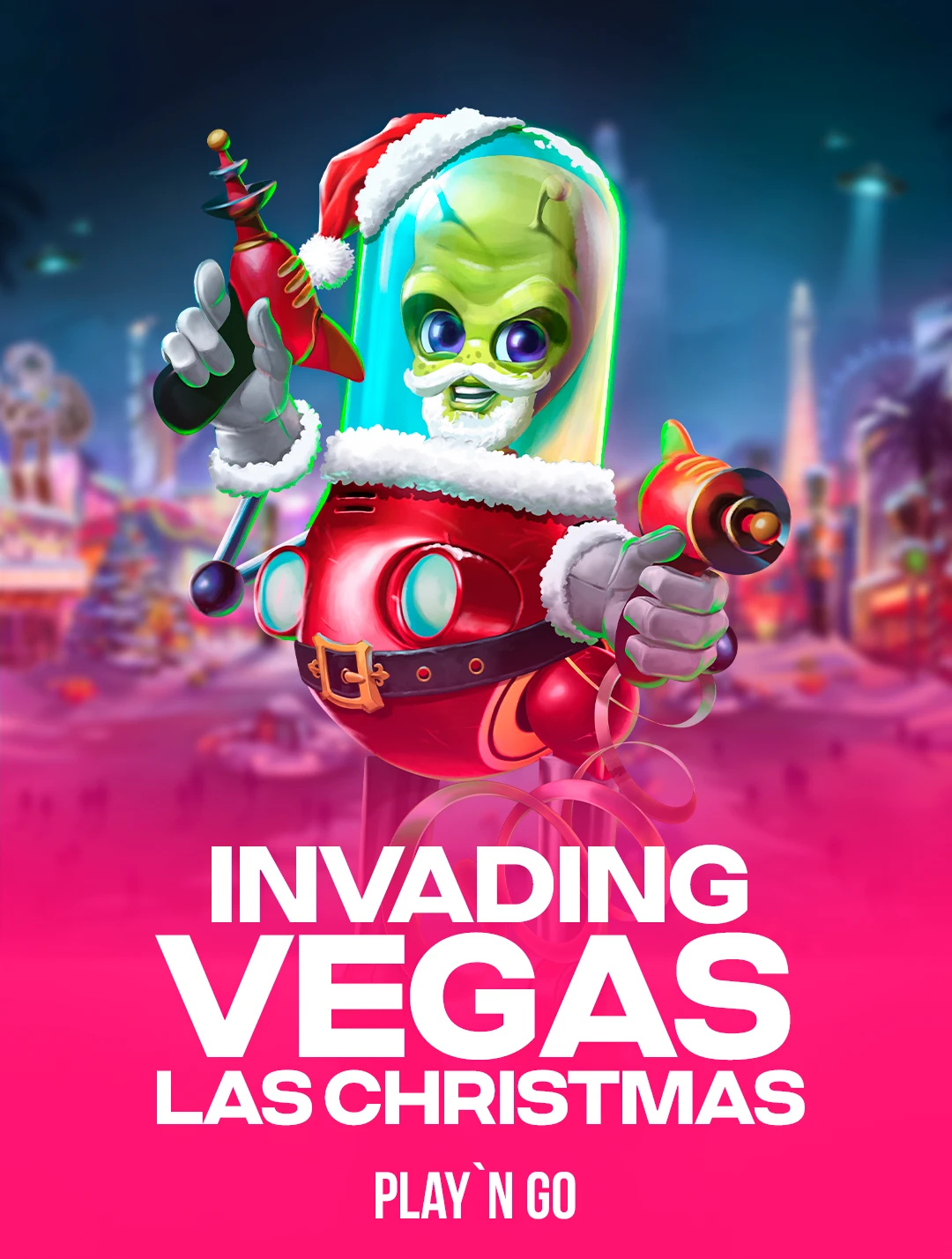 Play Invading Vegas: Las Christmas Slot by Play'n Go