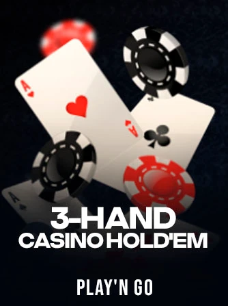 العب 3-Hand Casino Hold'em الفتحة بواسطة Play'n Go