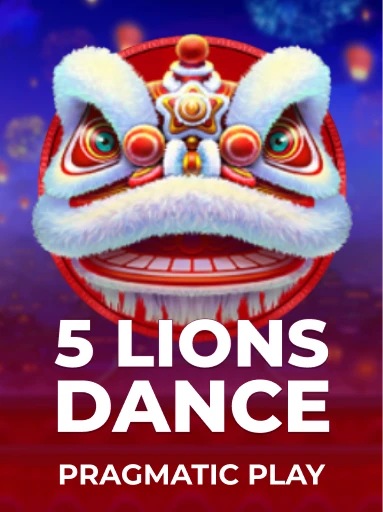 العب 5 Lions Dance الفتحة بواسطة Pragmatic Play