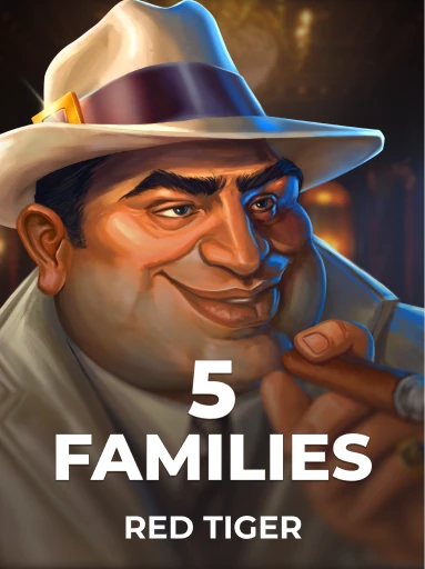 Играйте в слот 5 Families от Red Tiger