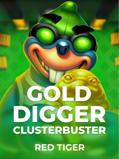 Play Gold Digger Clusterbuster Slot by Red Tiger