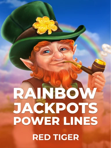 Play Rainbow Jackpots Power Lines Slot by Red Tiger