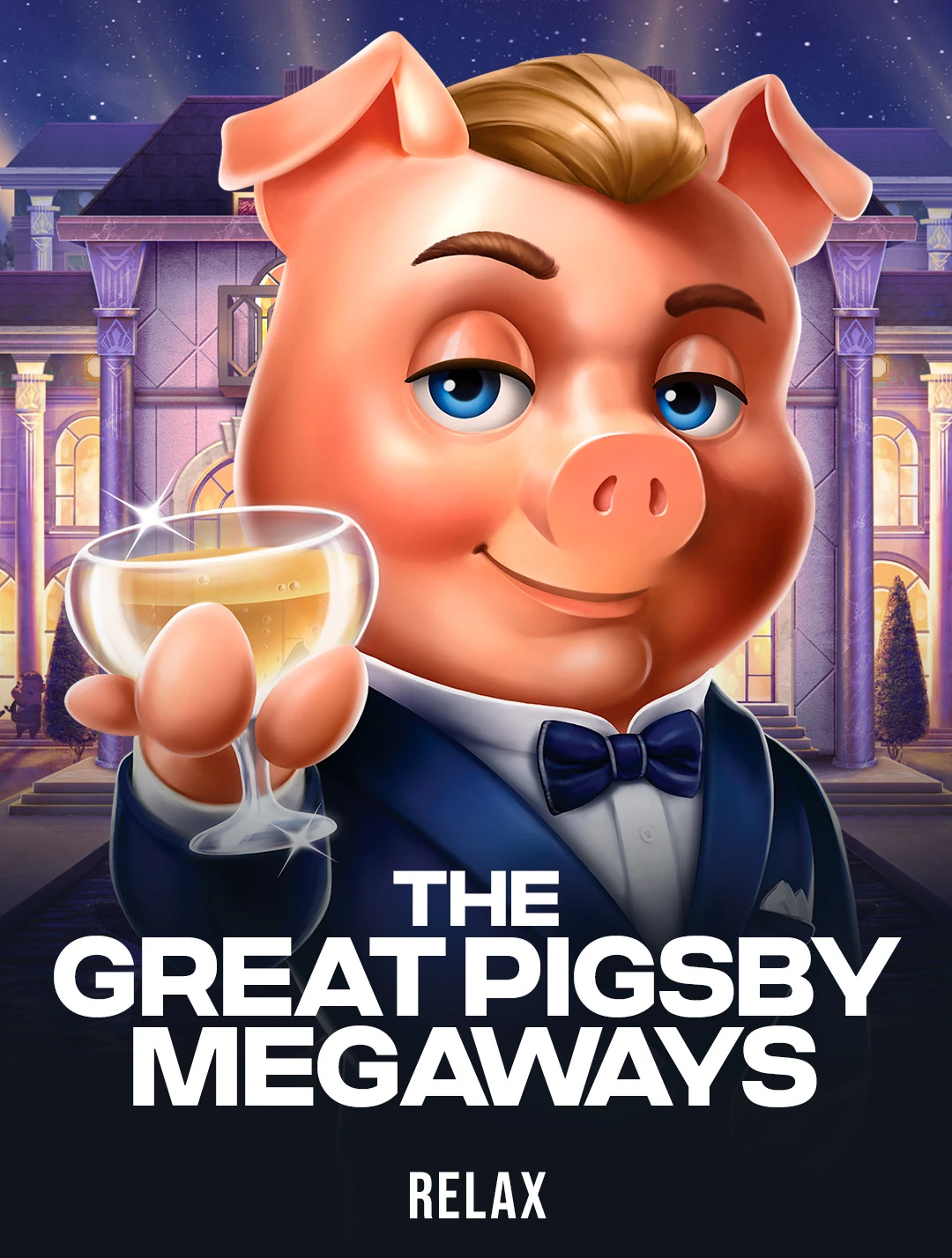 玩Relax的The Great Pigsby Megaways老虎机