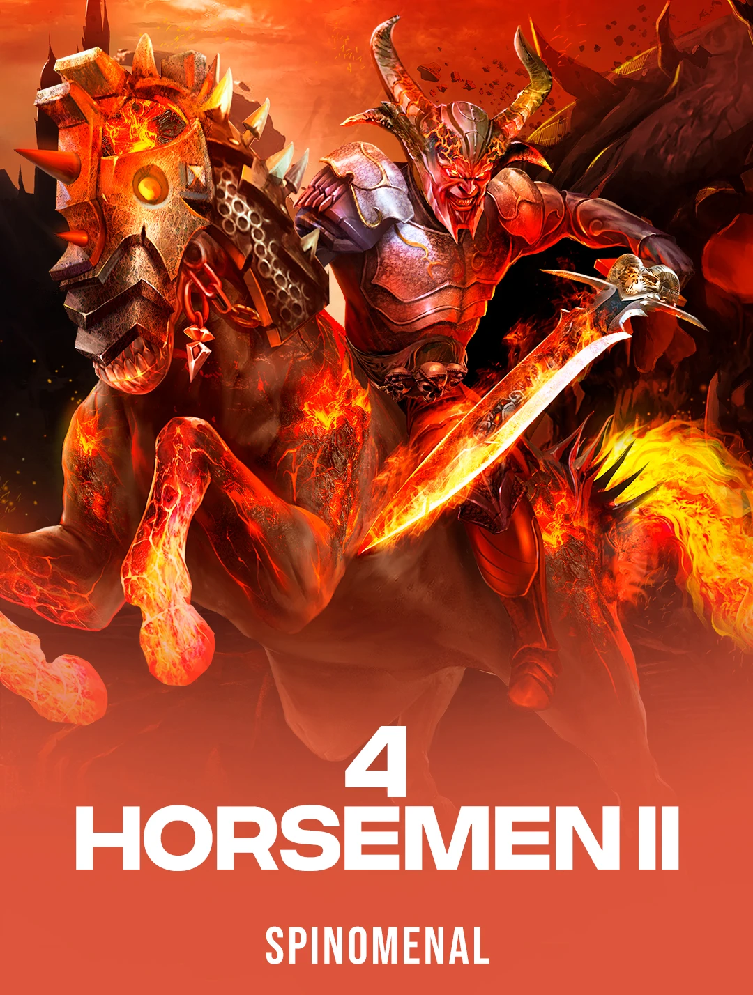 Juega a la tragamonedas 4 Horsemen II de Spinomenal
