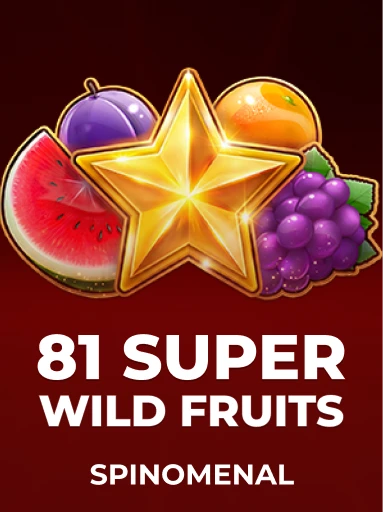 玩Spinomenal的81 Super Wild Fruits老虎机
