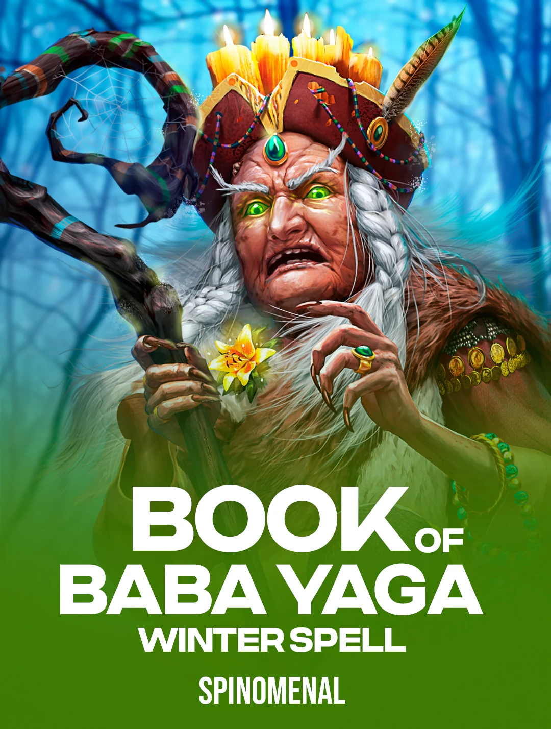 Jogue Book Of Baba Yaga - Winter Spell da Spinomenal