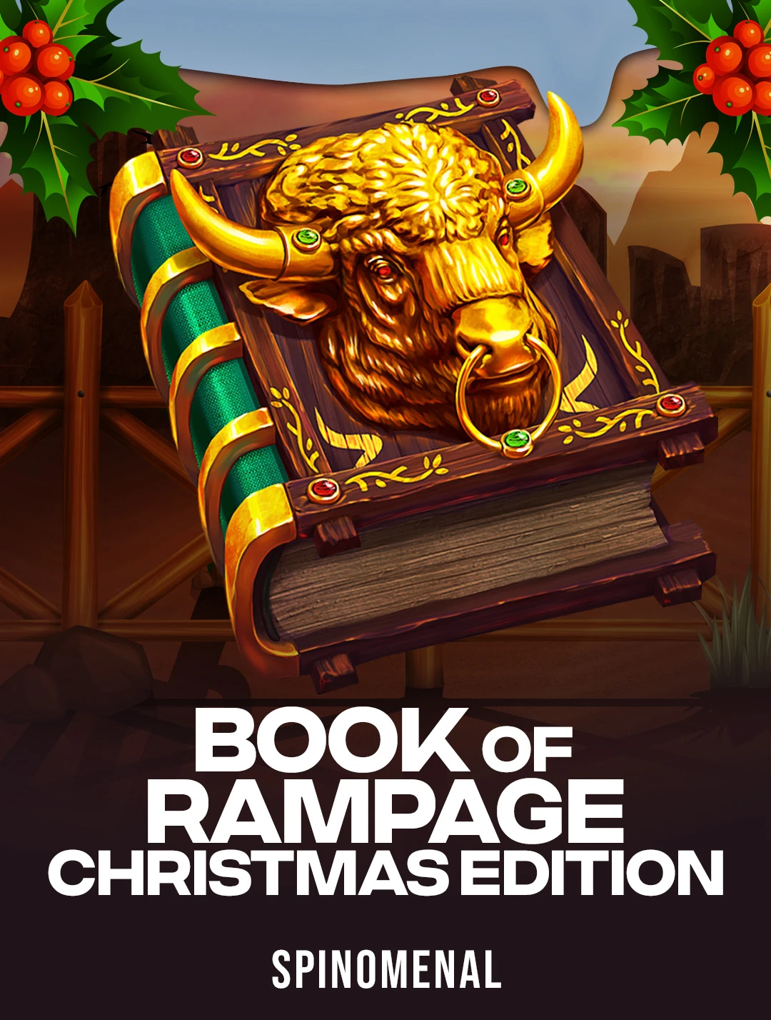 Play Book of Rampage - Christmas Edition Slot by Spinomenal