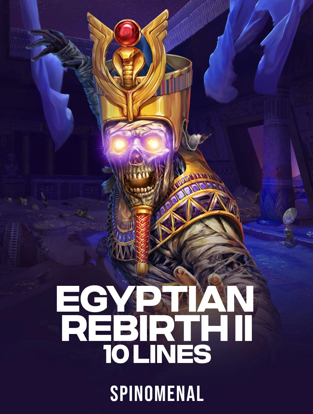 Play Egyptian Rebirth II - 10 Lines Slot by Spinomenal