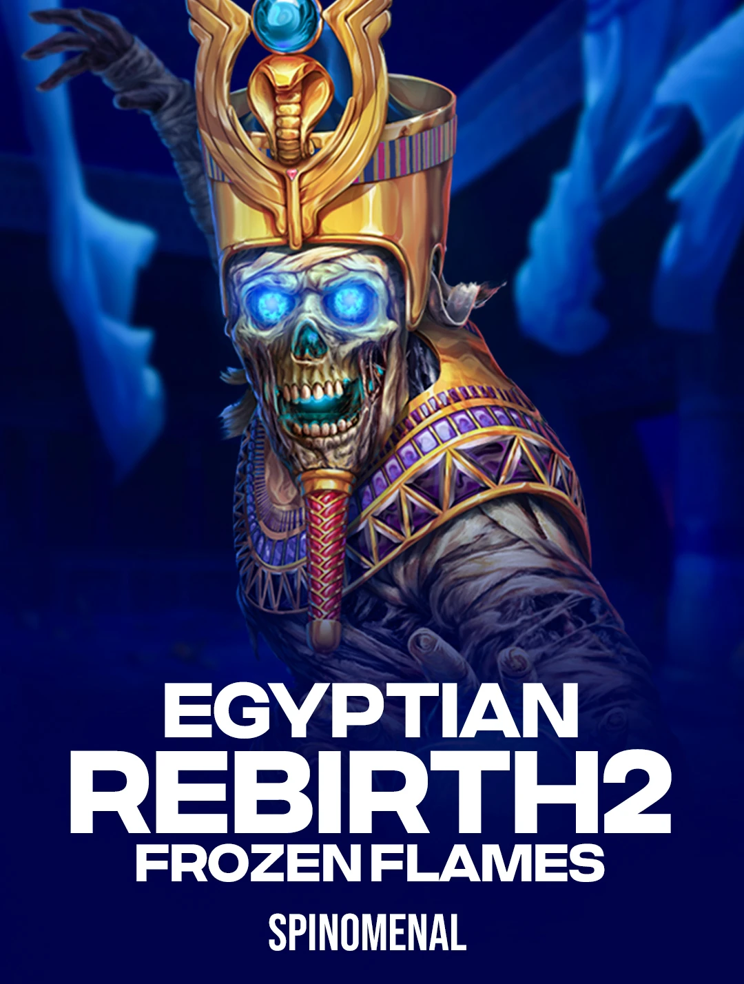 Play Egyptian Rebirth II - Frozen Flames Slot by Spinomenal