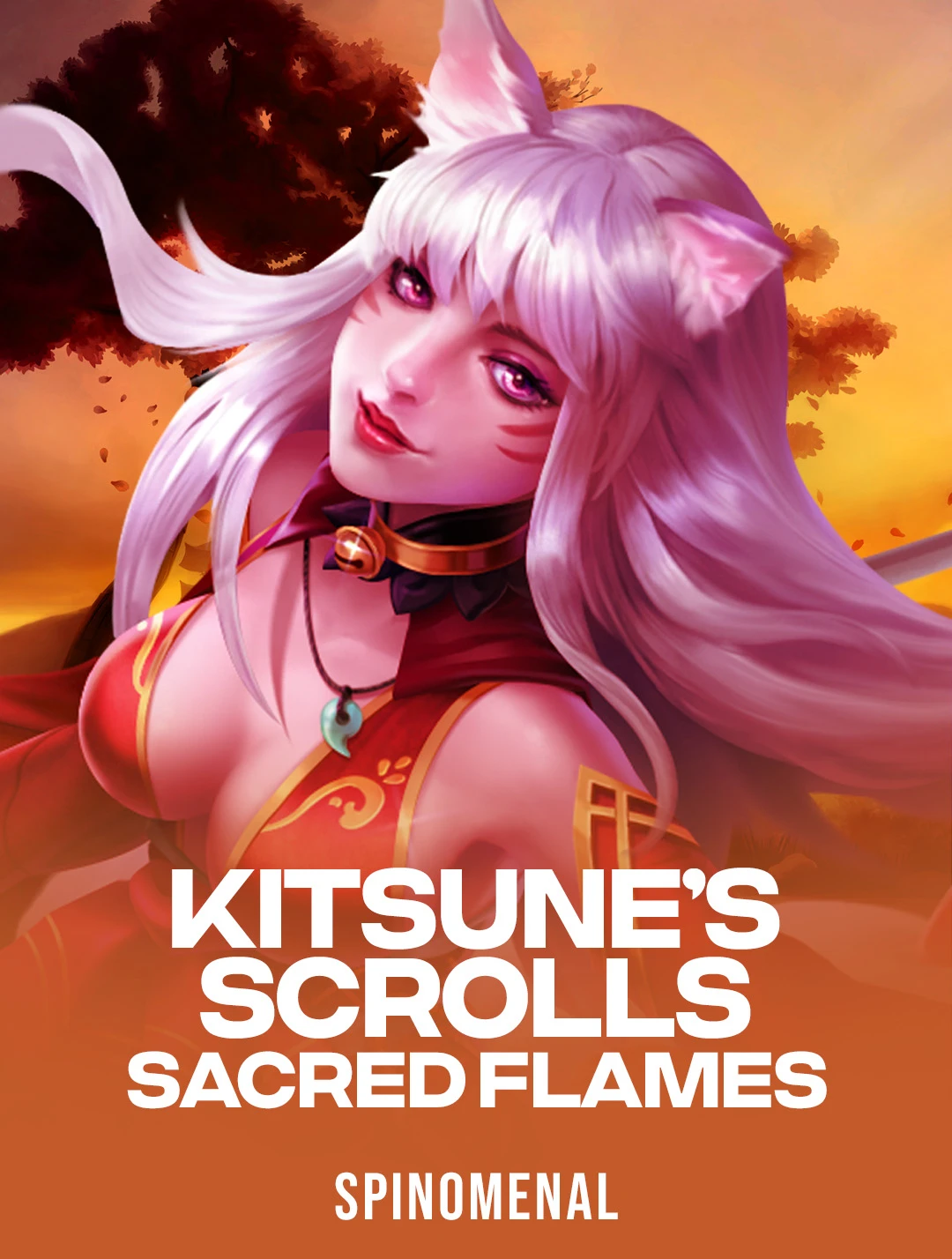 Play Kitsune's Scrolls - Sacred Flames Slot by Spinomenal