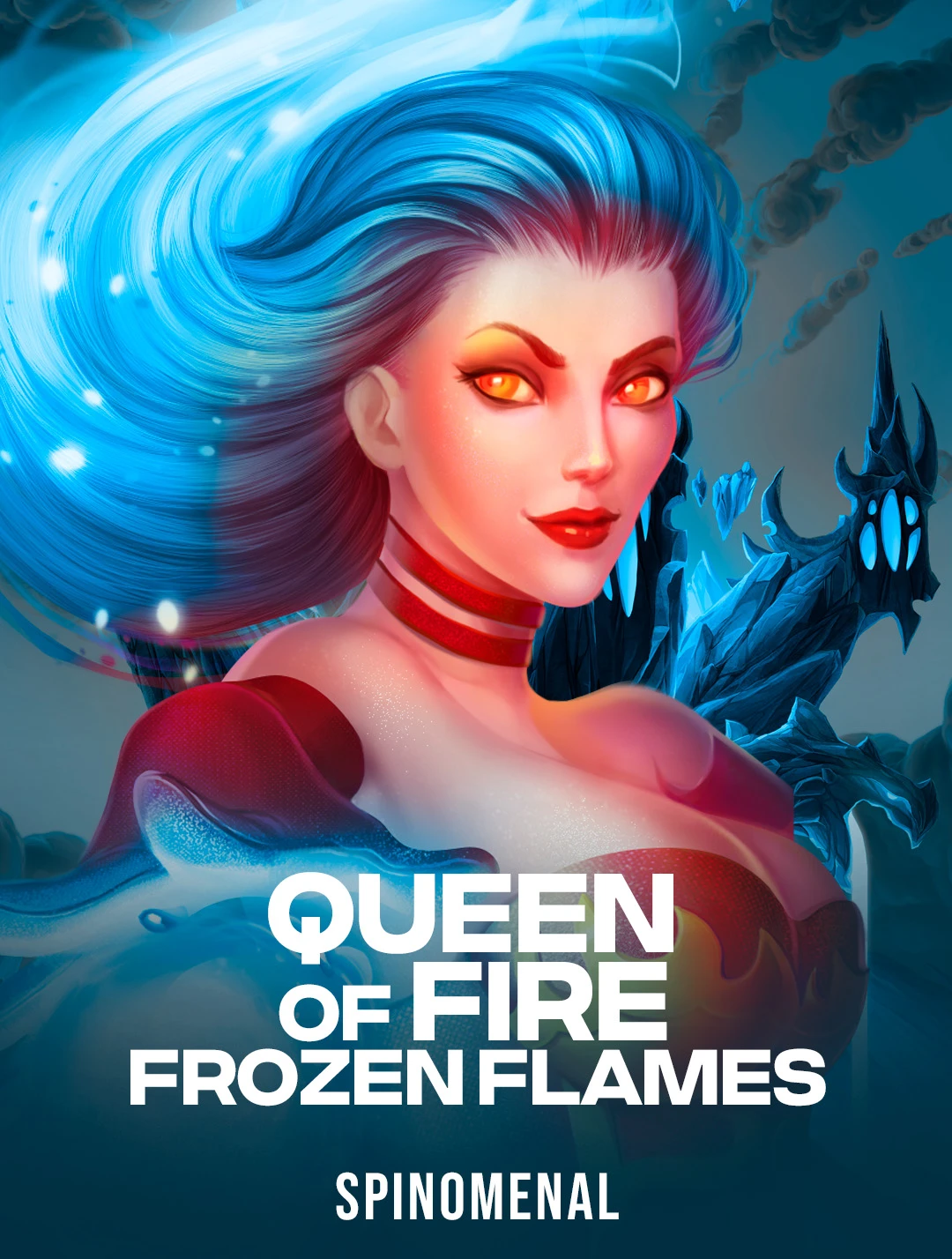 Jogue Queen Of Fire - Frozen Flames da Spinomenal