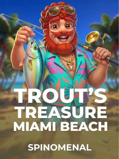 Play Trout's Treasure - Miami Beach Slot by Spinomenal