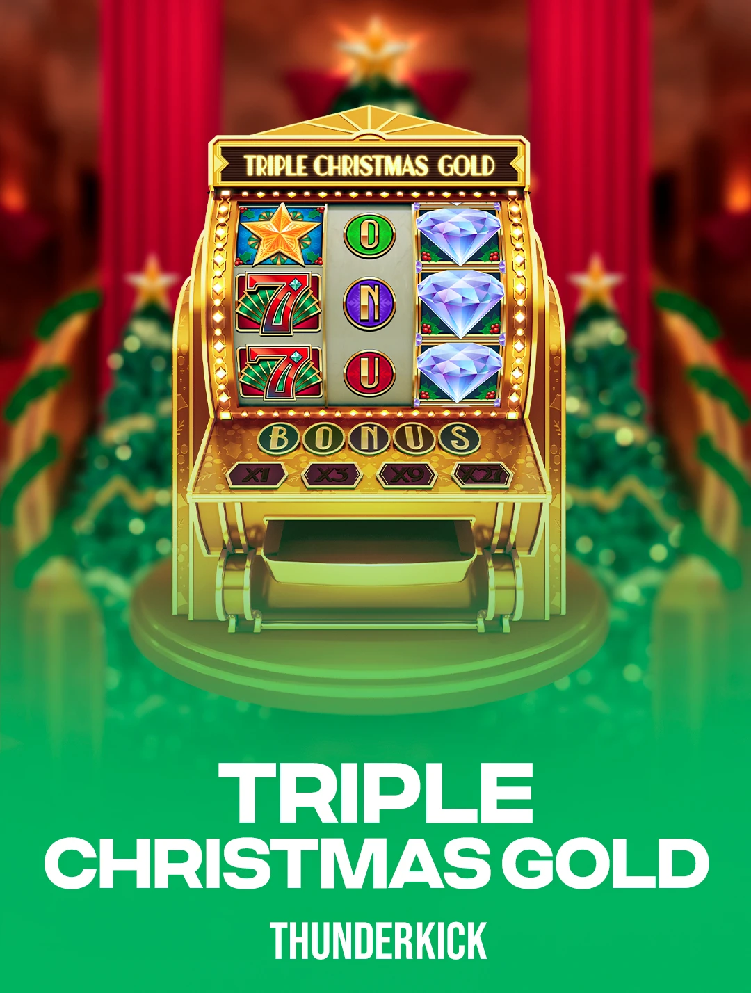 العب Triple Christmas Gold الفتحة بواسطة Thunderkick