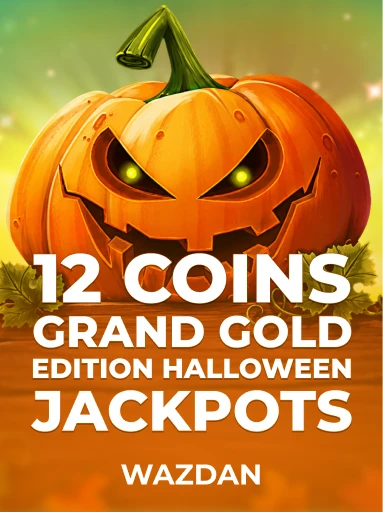 Play 12 Coins Grand Gold Edition Halloween Jackpots Slot by VoltEnt (Wazdan)