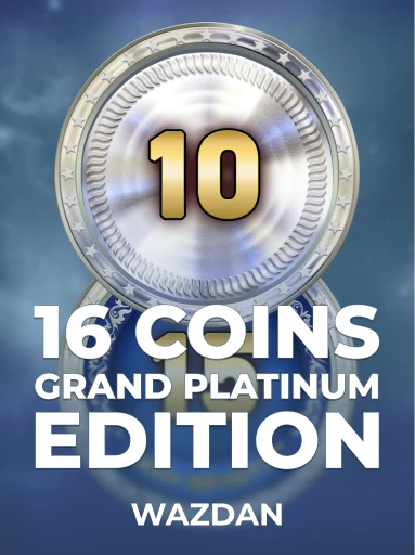 Play 16 Coins Grand Platinum Edition Slot by VoltEnt (Wazdan)