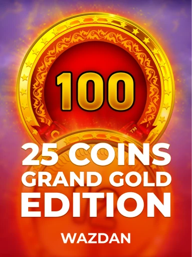 Play 25 Coins Grand Gold Edition Slot by VoltEnt (Wazdan)
