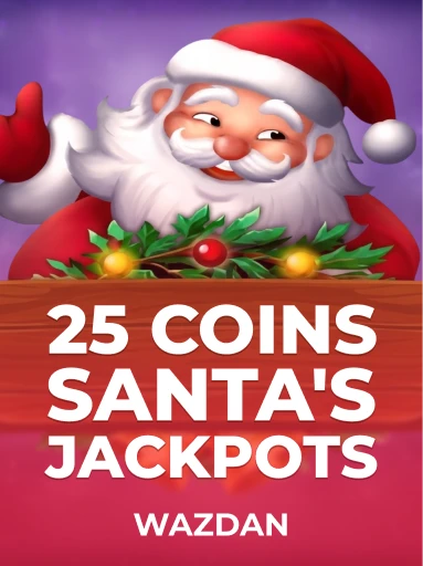 Play 25 Coins Santa's Jackpots Slot by VoltEnt (Wazdan)
