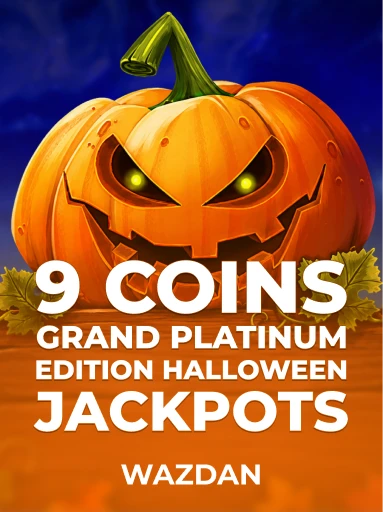 Play 9 Coins Grand Platinum Edition Halloween Jackpots Slot by VoltEnt (Wazdan)