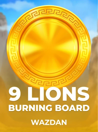 Play 9 Lions Burning Board Slot by VoltEnt (Wazdan)