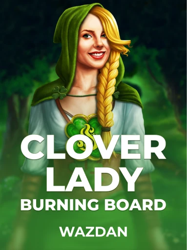 Play Clover Lady Burning Board Slot by VoltEnt (Wazdan)
