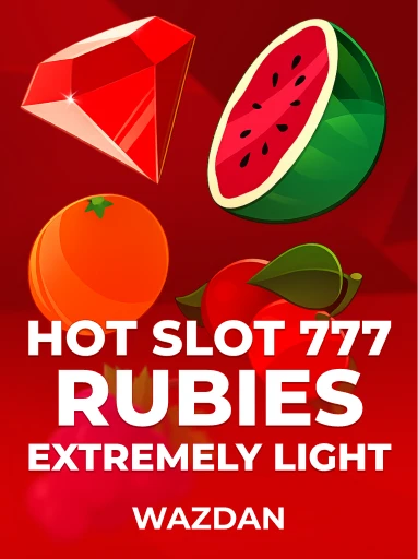 Play Hot Slot: 777 Rubies Extremely Light Slot by VoltEnt (Wazdan)